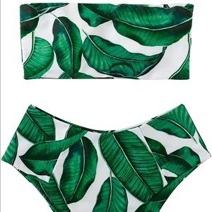 Banana leaf 🍃 swim set size large